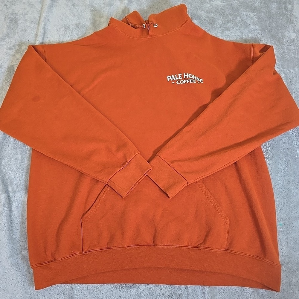 Pale Horse Coffee Sweatshirt Mens 3XL Organe Hooded Pullover Chesapeake‎ Va